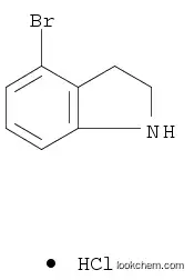 Molecular Structure of 1187929-39-0 (4-BroMo-2,3-dihydro-1H-indole hydrochloride)